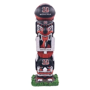 Cincinnati Bengals 16" Tiki Face Totem Pole Figurine by FOCO - Bild 1 von 1