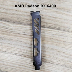 Support profil plein hauteur pour carte graphique vidéo Sapphire AMD Radeon RX6400 - Photo 1/3