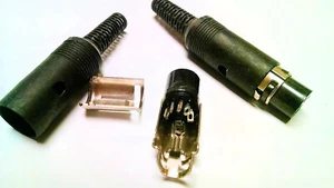 5 pin DIN inline Jack  4J5-101  2  pcs - Picture 1 of 1