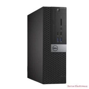 Dell Desktop PC Computer SFF Intel i7 16GB 500GB HDD WIFI DVD/RW Windows 10 Pro - Picture 1 of 6