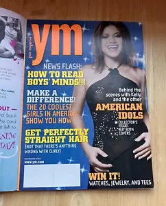 KELLY CLARKSON / JUSTIN GUARINI November 2002 YM (YOUNG & MODERN) Magazine - Imagen 1 de 8