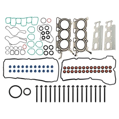 Head Gasket Set Head Bolts Fits 2011-2019 Ford Edge Explorer Flex Taurus 3.5L V6 - Image 1 of 4