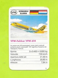 Carte Italienne - D/NL - VFW-Folker VFW-614 - Picture 1 of 2