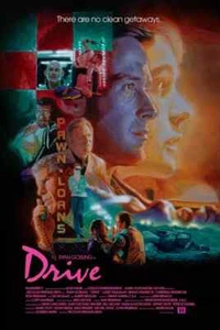 DRIVE by Hugh Fleming Art Print Poster Gosling BNG Bottleneck Gallery x/175 NEW - Picture 1 of 1