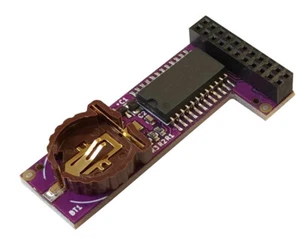 A1200 REAL TIME CLOCK MODULE RTC PURPLE FOR COMMODORE AMIGA 1200 NEW - Afbeelding 1 van 3