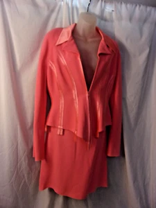 Vintage 1980er Evelyne Mandel Paris Barbie rosa Rock Anzug 10 super cool - Bild 1 von 12