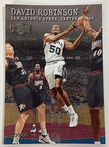 David Robinson Skybox Metal Card 1999-2000 NBA San Antonio Spurs - Picture 1 of 7