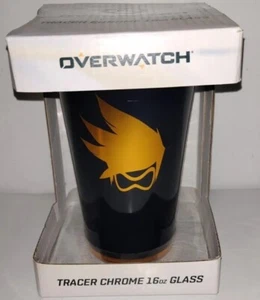 16oz Tumbler, Overwatch, Tracer, Chrome, Cup Glass Handwash Only Blizzard - Picture 1 of 14