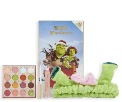 Revolution x Shrek Holiday Family Ogre Set Headband Eyeshadow Palette Lipstick - Image 1 of 4