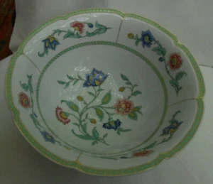 VILLEROY & BOCH HEINRICH INDIAN SUMMER SALAD SERVING BOWL 9 3/4" FLORAL RARE - Picture 1 of 4