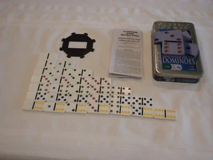JUEGO DE DOMINÓ DOBLE SEIS COLORES PUNTO DE CARDINAL - Imagen 1 de 3