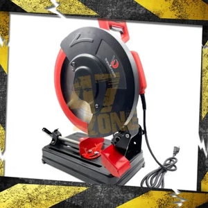 14" Dry Chop Saw Multi Purpose Cut Off 15 Amp 2000w 1450 RPM Metal Plastic Wood - Picture 1 of 11