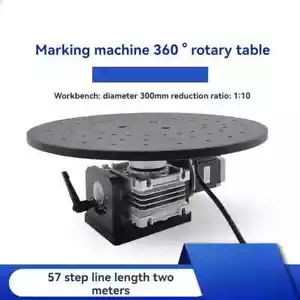Motor 360-degree Rotary Table, Electric Rotary Table Marking Machine JD300 - Picture 1 of 27