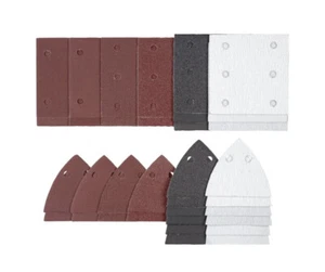 Parkside Sandpaper Set for Delta Sanders PPSZ 34 A4 - 34 Sheets - Lidl - Picture 1 of 3