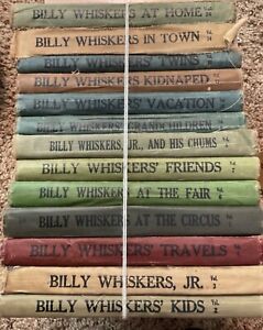 Billy whiskers set of thirteen vintage books Frances Trego Montgomery