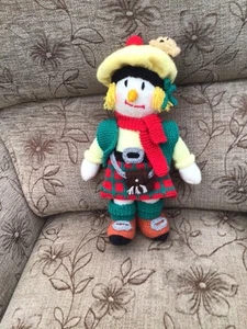 Brand New Hand Knitted Scotty’ The Scottish Dad 15” high - Picture 1 of 2