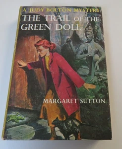 A Judy Bolton Mystery The Trail of the Green Doll Margaret Sutton Vintage Book - Foto 1 di 8