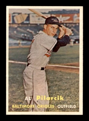 1957 Topps #311 Al Pilarcik DP RC NM/NM+ X3423355 - Image 1 of 3