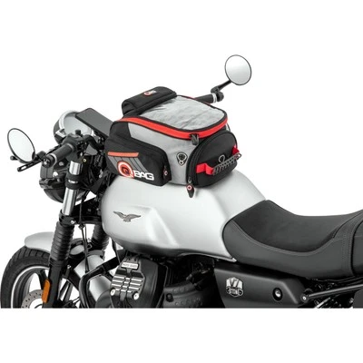 QBag Magnet Tankrucksack ST10 12L schwarz/grau/rot POLO Motorrad Zubehör 202 - Bild 1 von 3