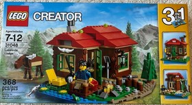LEGO Creator Lakeside Lodge 31048, Complete Set, 368 Pieces, new in box