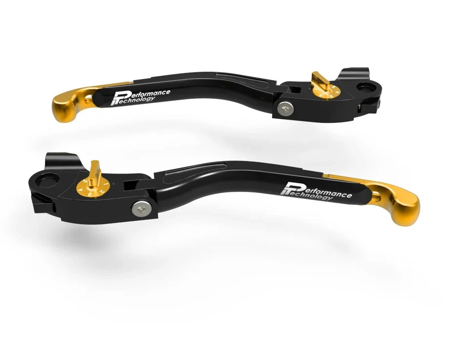 Brake/clutch Adj Levers Eco Gp 2 BLK-GLD DBK Ducati Supersport 900 1998 2000 03B - Image 1 of 1
