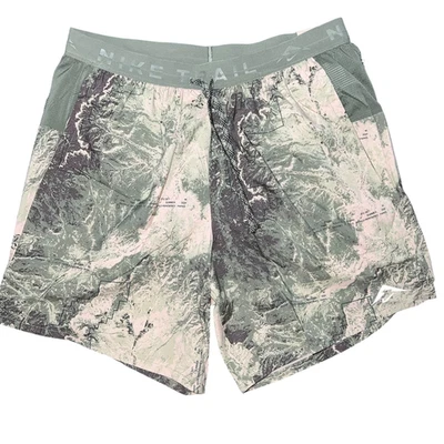 Pantalones Cortos de Correr Nike Dri-FIT Trail Stride 7" Forrados Para Hombre M FN3314-222 Nuevos Foto 1 de 4