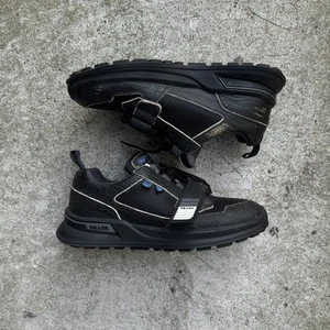 ZAPATILLAS DEPORTIVAS PRADA MECHANO DE CUERO - Imagen 1 de 19