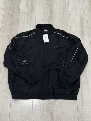 Мужчины 2xLT новый Nike Sportwear соло свуш сплетенный трек молнии куртка черный FB8622-010 - Изображение 1 из 3