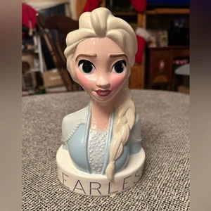 Alcancía Disney Frozen Princess ELSA INTRÉPIDA Azul Coleccionable Brillante - Imagen 1 de 8