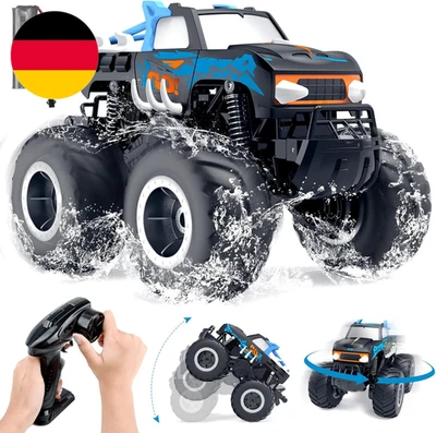 Ferngesteuertes Auto,2,4 Ghz Ferngesteuerter Monstertruck, 4WD 15+ Km/H Hobby Of - Bild 1 von 4