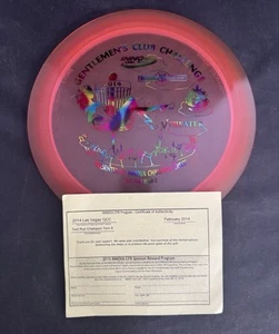 2014 GCC TEST RUN TERN-X Champion Disc Golf Innova NEW 173g SWIRLY Pink w/ COA - Picture 1 of 9