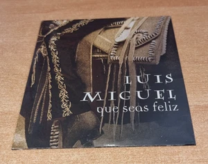 LUIS MIGUEL Que seas feliz SPAIN PROMO. CD SINGLE SPAIN UNIQUE COVER VERY RARE - Picture 1 of 3