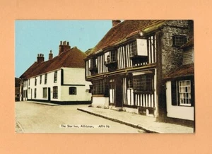 The Star Inn ALFRISTON Vintage UK Postcard United Kingdom East Sussex Wealden - Picture 1 of 2