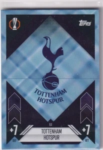Topps Match Attax CL 24/25 No. 64 Tottenham Hotspur Logo Crystal Parallel - Picture 1 of 1