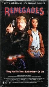 Renegades VHS 1996 Kiefer Sutherland Lou Diamond Phillips Jami Gertz Action VTG - Picture 1 of 3