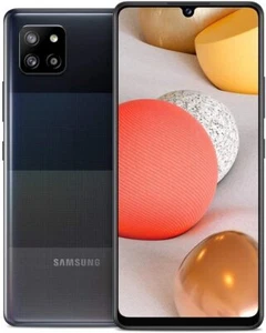 Very Good! Fully Unlocked Samsung Galaxy A42 5G 128GB Smartphone Prism Dot Black - Picture 1 of 7