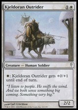 Magic the Gathering MTG Kjeldoran Outrider (12) Coldsnap   NM