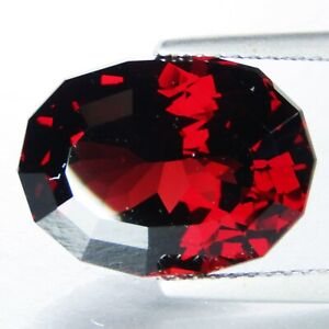 9.22Cts Specious Natural Red Color Almandine Garnet Oval Custom Cut