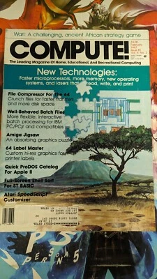 Compute! Revista Febrero 1987 Número 81 Volumen 9 Nº 2 Nuevas Tecnologías Foto 1 de 2