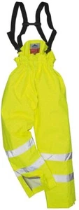 Portwest S781 Men Bizflame Rain Lined Hi-Vis Antistatic FR Trouser Braces Size M - Picture 1 of 1