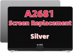 New A2681 LCD Screen Display Assembly For Apple MacBook Air M2 2022 Silver - Picture 1 of 1