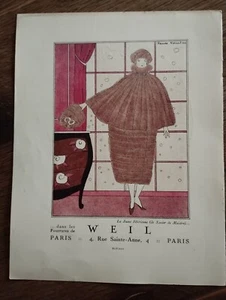 Fourrures Weil La Jeune Sibérienne (X. de Maistre) 1920 Claude Norval - Imagen 1 de 9