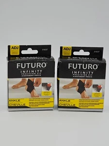 FUTURO INFINITY PRECISION FIT ANKLE SUPPORT X2 NEW - Picture 1 of 6