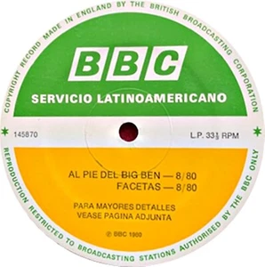 BBC LATIN AMERICA - BIG BEN - HOT CHOCOLATE / THE JAM / NEIL DIAMOND - 8/80 - Imagen 1 de 3