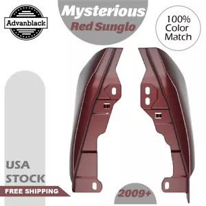 Misterioso deflector de aire rojo brillante marco medio para 2009+ Harley Street Road Glide - Imagen 1 de 10