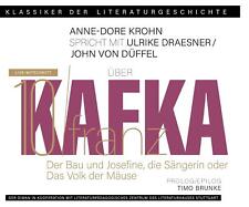 Ein Gespräch über Franz Kafka - Der Bau + Josefine, die Sängerin oder Das...