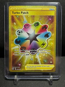 Turbo Patch 200/189 Gold Secret Rare Pokémon 2020 Darkness Ablaze NM - Bild 1 von 2