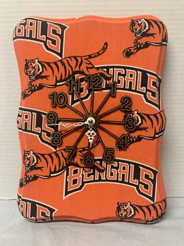 Cincinnati Bengals Clock Cover