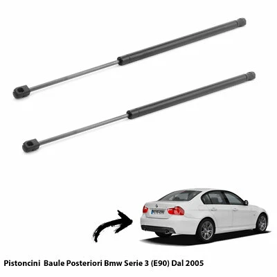 2 MOLLE A GAS PISTONI PISTONCINI PORTELLONE BAGAGLI BMW SERIE 3 (E90) DAL 2005