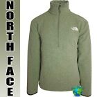 The North Face Men's Campbell 1/2 Zip Fleece Pullover Top Size L Taupe Green NWT